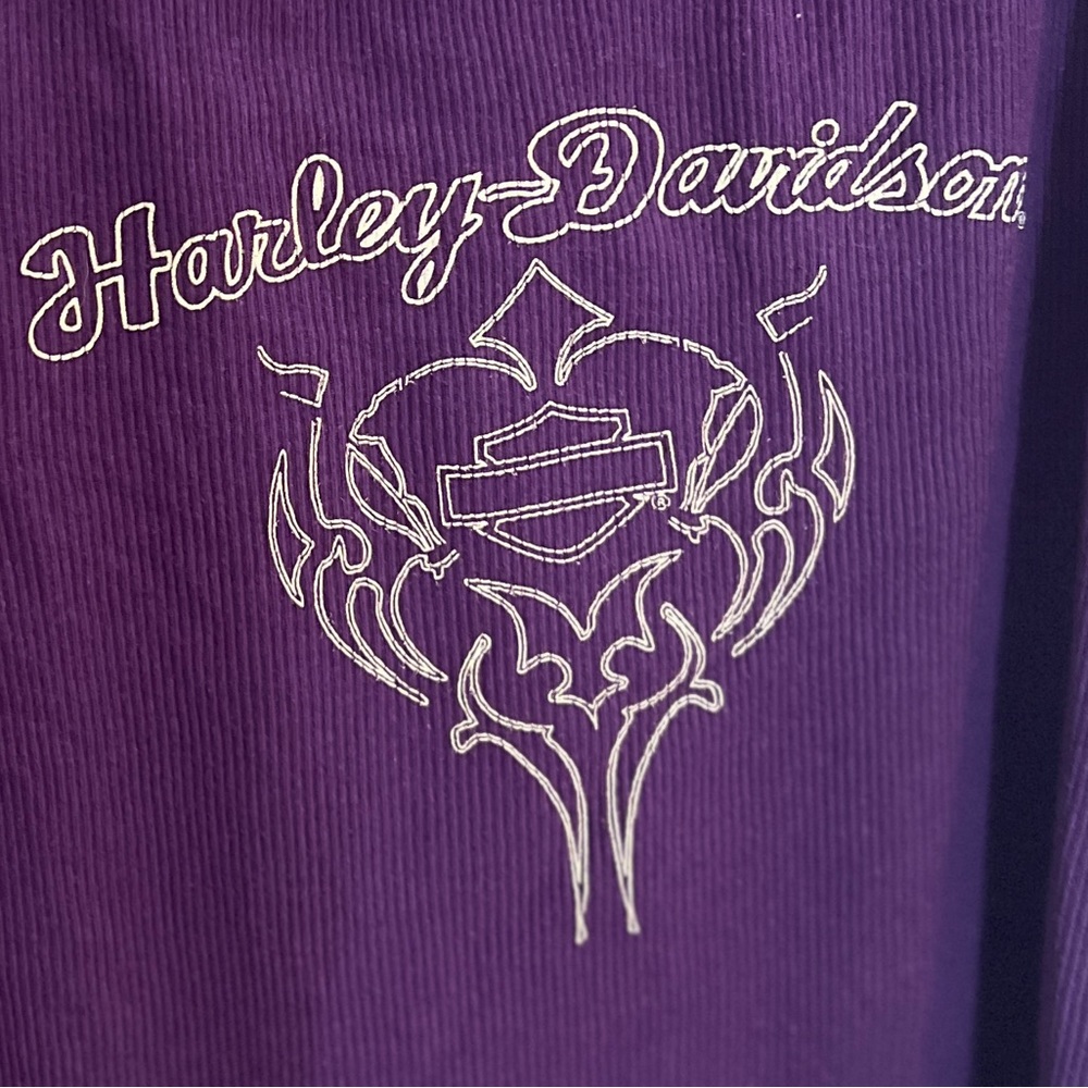 Harley-Davidson purple tank top L - Picture 7 of 8
